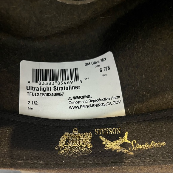 Stetson Ultralight Stratoliner Fedora - Picture 7 of 13